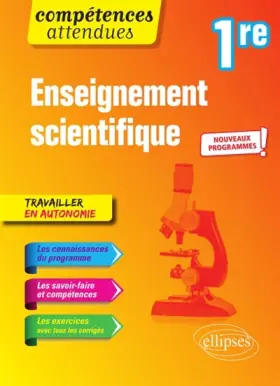 Couverture du produit · Enseignement scientifique - Première - Nouveaux programmes