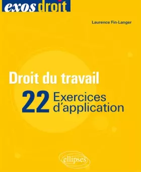 Couverture du produit · Droit du travail