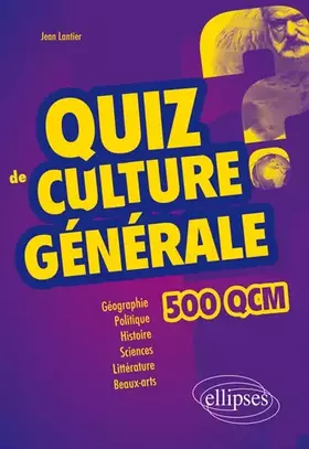 Couverture du produit · Quiz de Culture Générale - 500 QCM