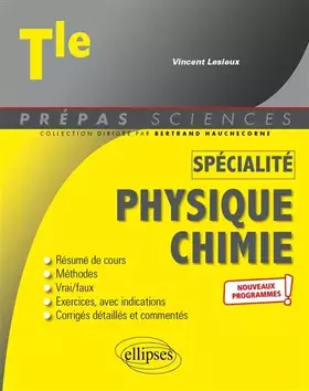 Couverture du produit · Spécialité Physique-Chimie Tle