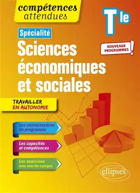 Couverture du produit · Sciences économiques et sociales spécialité Tle