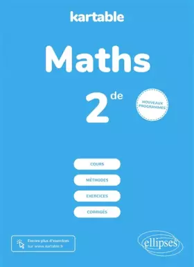 Couverture du produit · Maths - Seconde - Nouveaux programmes