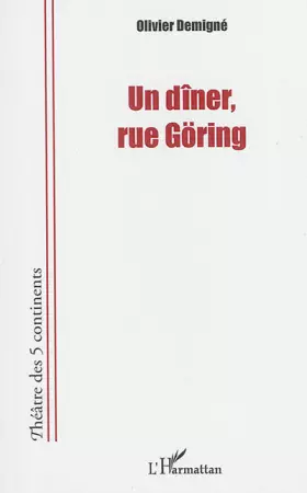 Couverture du produit · Un dîner, rue Göring