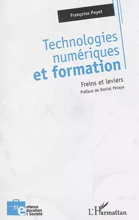 Couverture du produit · Technologies numériques et formation: Freins et leviers