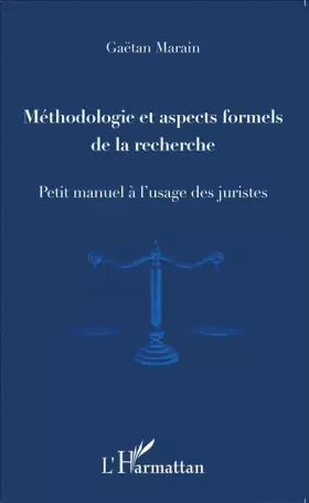 Couverture du produit · Méthodologie et aspects formels de la recheche