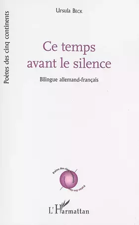 Couverture du produit · Ce temps avant le silence