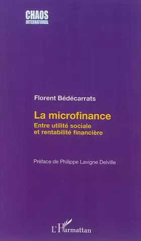 Couverture du produit · La microfinance