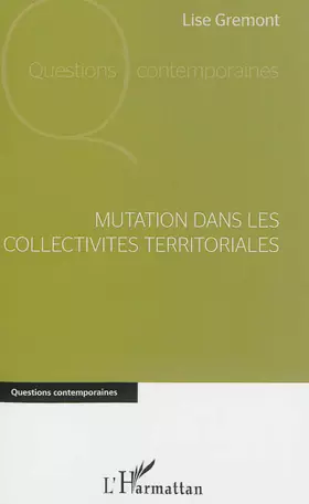 Couverture du produit · Mutation dans les collectivités territoriales