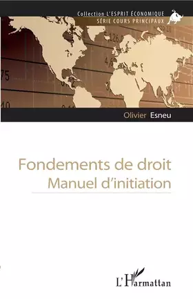 Couverture du produit · Fondements de droit: Manuel d'initiation