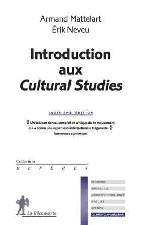 Couverture du produit · Introduction aux Cultural Studies