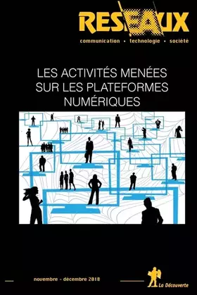 Couverture du produit · Les activités menées sur les plateformes numériques