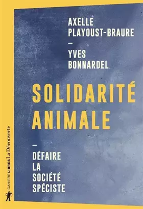 Couverture du produit · Solidarité animale