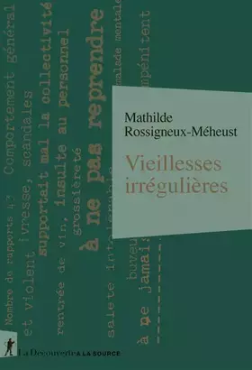 Couverture du produit · Vieillesses irrégulières