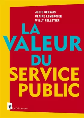 Couverture du produit · La valeur du service public