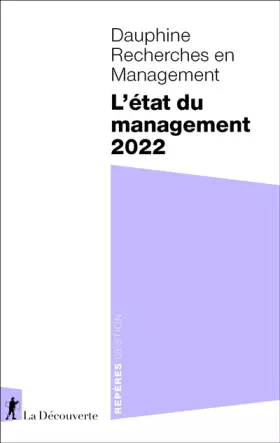 Couverture du produit · L'état du management 2022