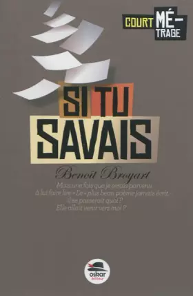 Couverture du produit · Si tu savais