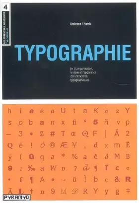Couverture du produit · Typographie