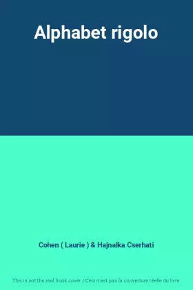 Couverture du produit · Alphabet rigolo