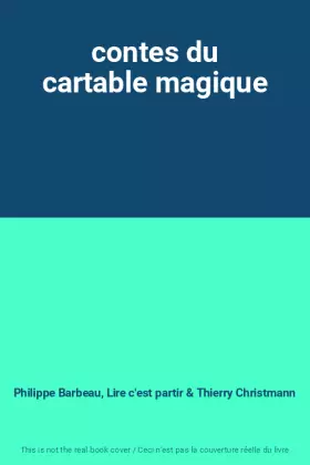 Couverture du produit · contes du cartable magique