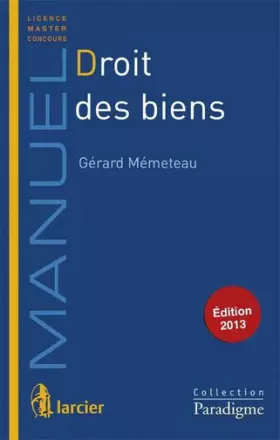 Couverture du produit · Droit des biens