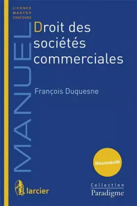 Couverture du produit · Droit des sociétés