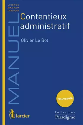 Couverture du produit · Contentieux administratif