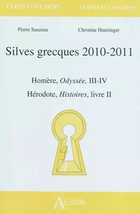 Couverture du produit · Silves grecques 2010-2011