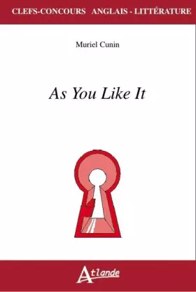 Couverture du produit · Shakespeare As you like it