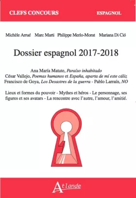 Couverture du produit · Dossier espagnol 2017-2018