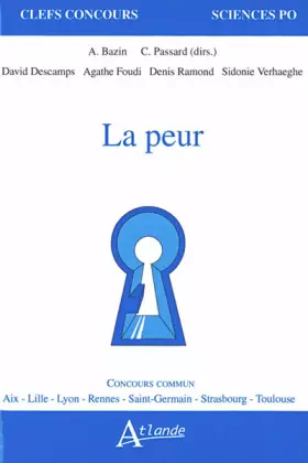 Couverture du produit · La peur