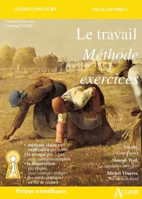 Couverture du produit · Le travail méthode et exercices