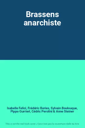 Couverture du produit · Brassens anarchiste