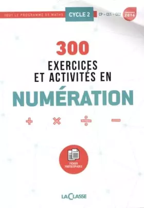 Couverture du produit · 300 exercices et activités en numération