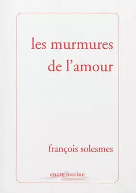 Couverture du produit · Les murmures de l'amour