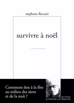 Couverture du produit · Survivre à Noël