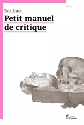Couverture du produit · Petit manuel critique