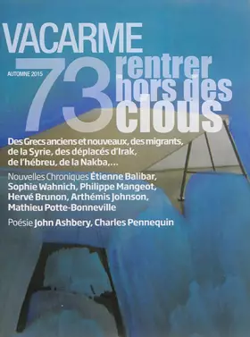 Couverture du produit · Vacarme N73