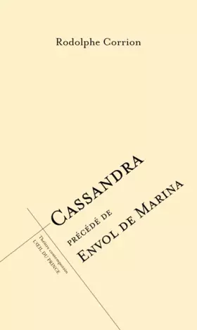 Couverture du produit · Cassandra précédé de Envol de Marina