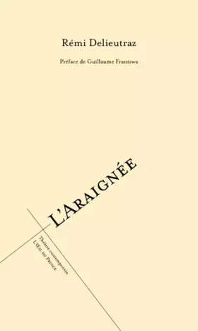 Couverture du produit · L'araignée