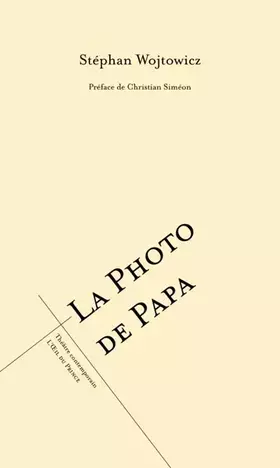 Couverture du produit · La photo de papa