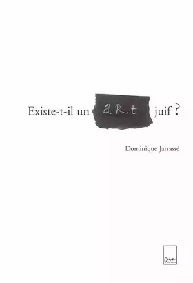 Couverture du produit · Existe-t-il un art juif ?
