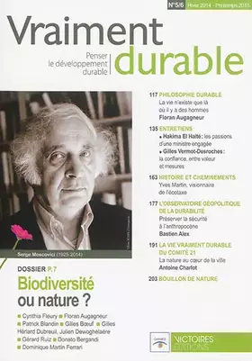 Couverture du produit · Vraiment durable N5 / 6