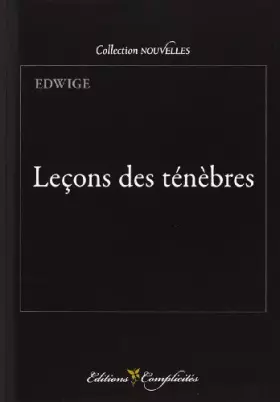 Couverture du produit · Leçons des ténèbres