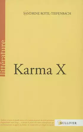 Couverture du produit · Karma X