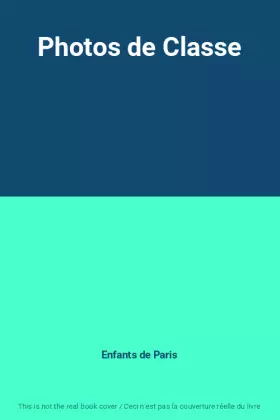 Couverture du produit · Photos de Classe