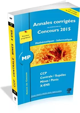 Couverture du produit · MP Mathématiques Informatique