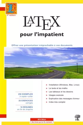 Couverture du produit · LaTeX pour l'impatient - Spiral Bound