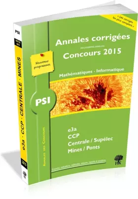 Couverture du produit · PSI Mathématiques Informatique