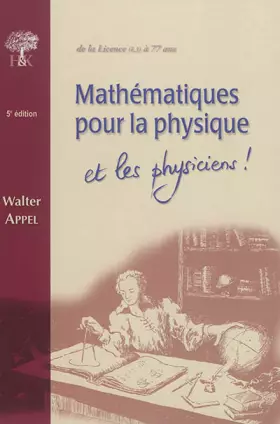 Couverture du produit · Mathématiques pour la physique et les physiciens