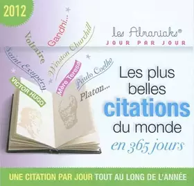 Couverture du produit · Les plus belles citations du monde 2012